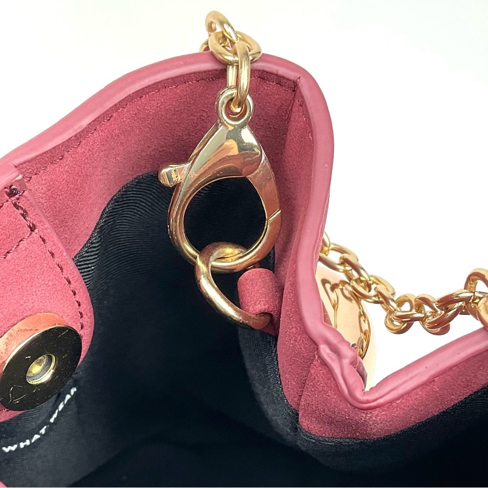 Who What Wear small bucket bag with handle and crossbody chain link strap. - Picture 6 of 10